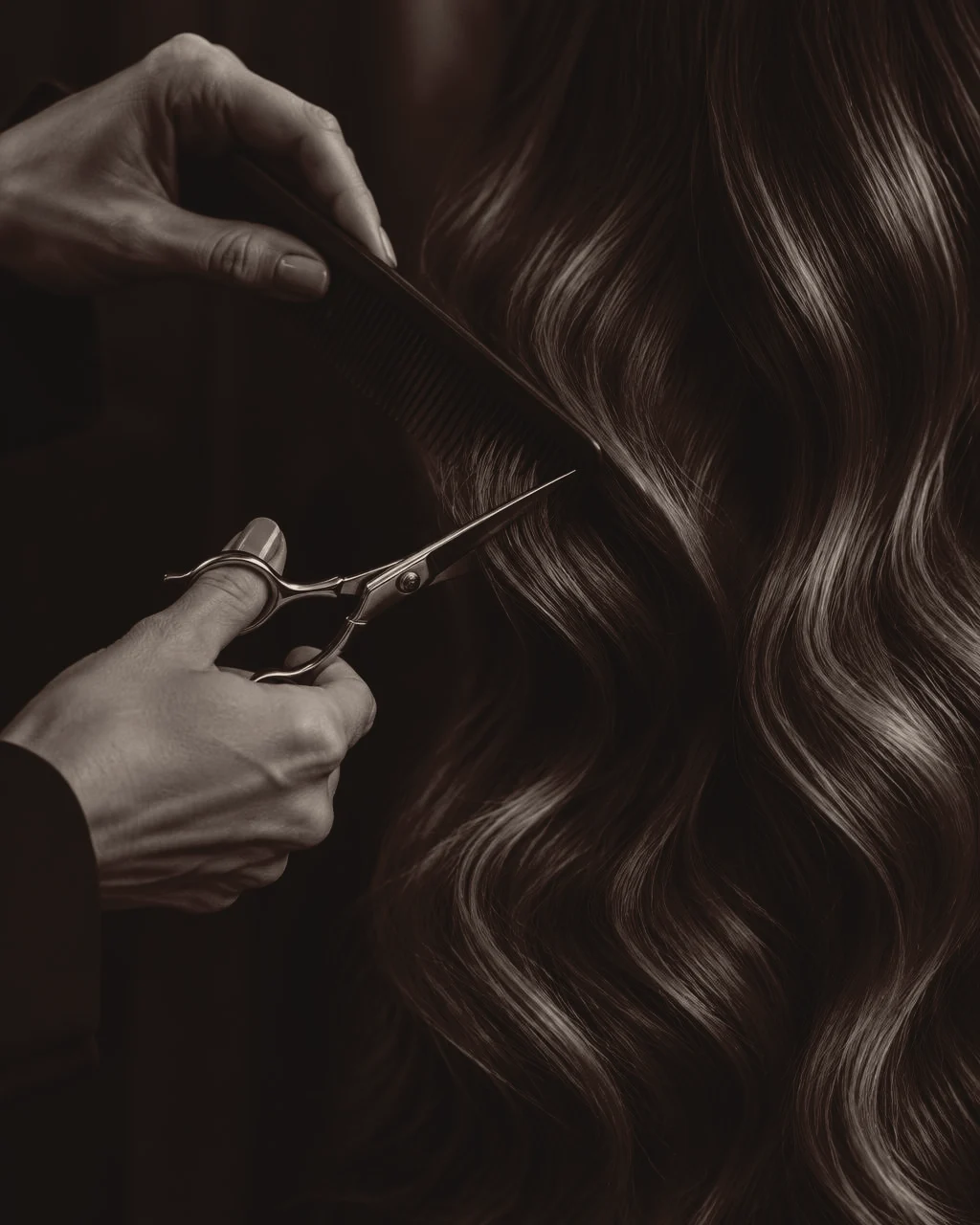 Corte, peinado y acabado